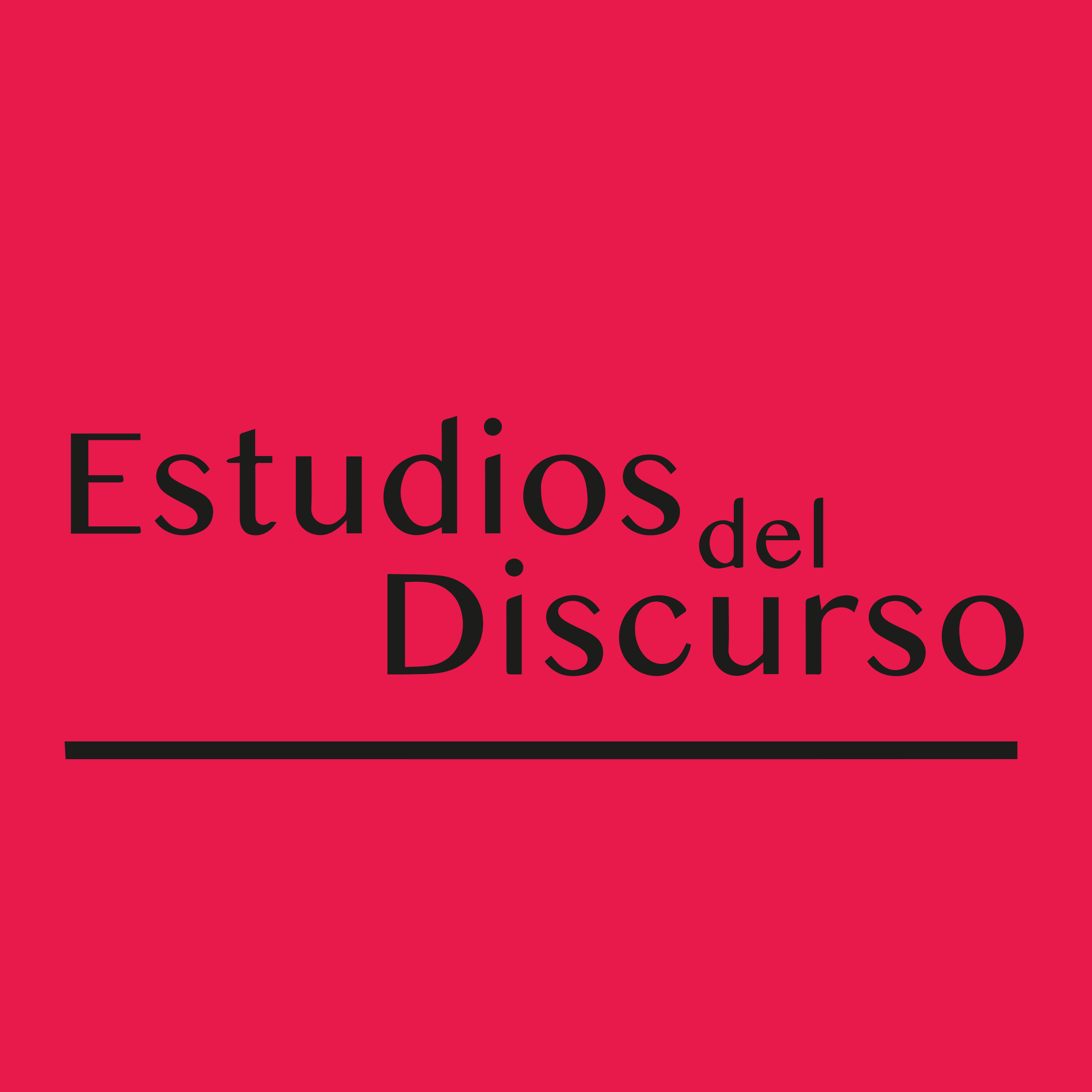 Estudios del Discurso